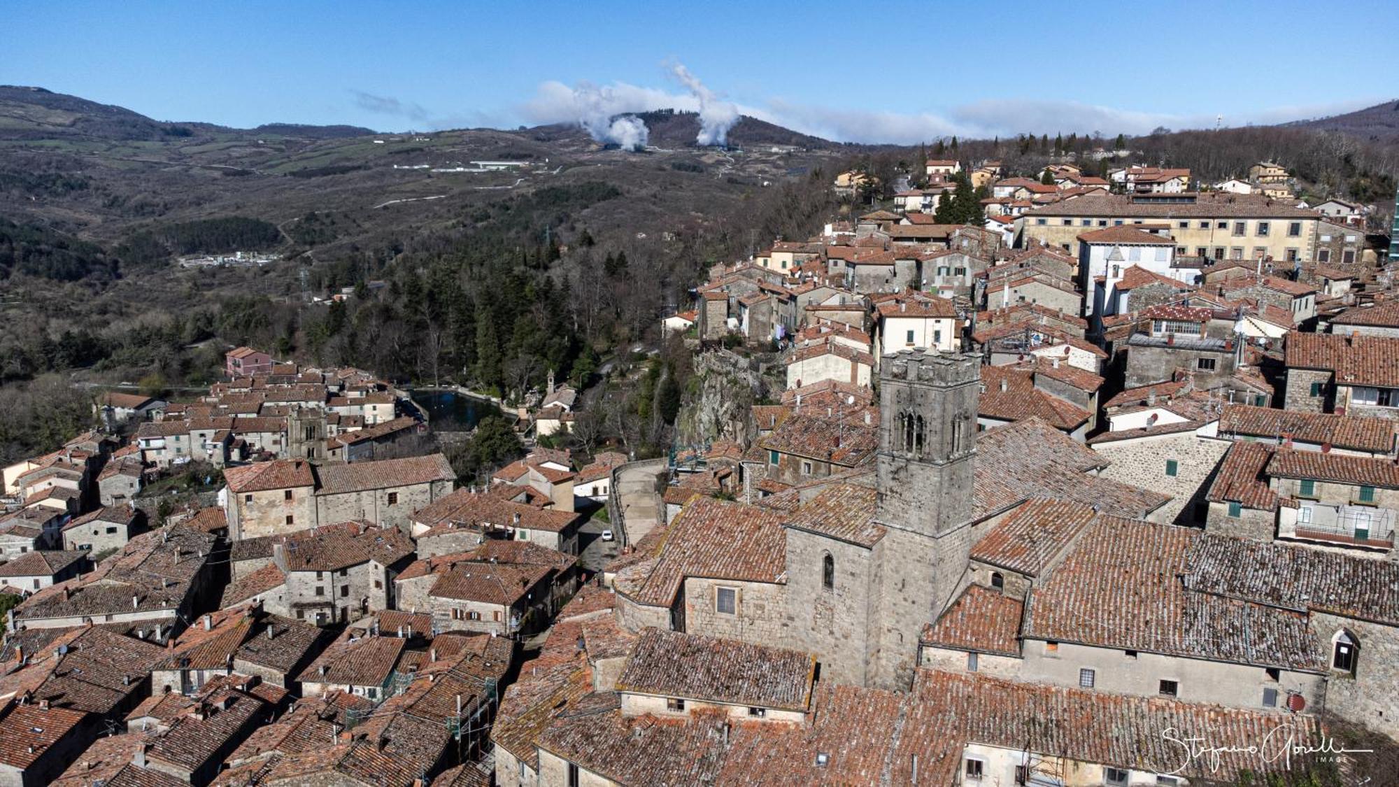 Apartamento La Casa Del Puffo Santa Fiora Exterior foto
