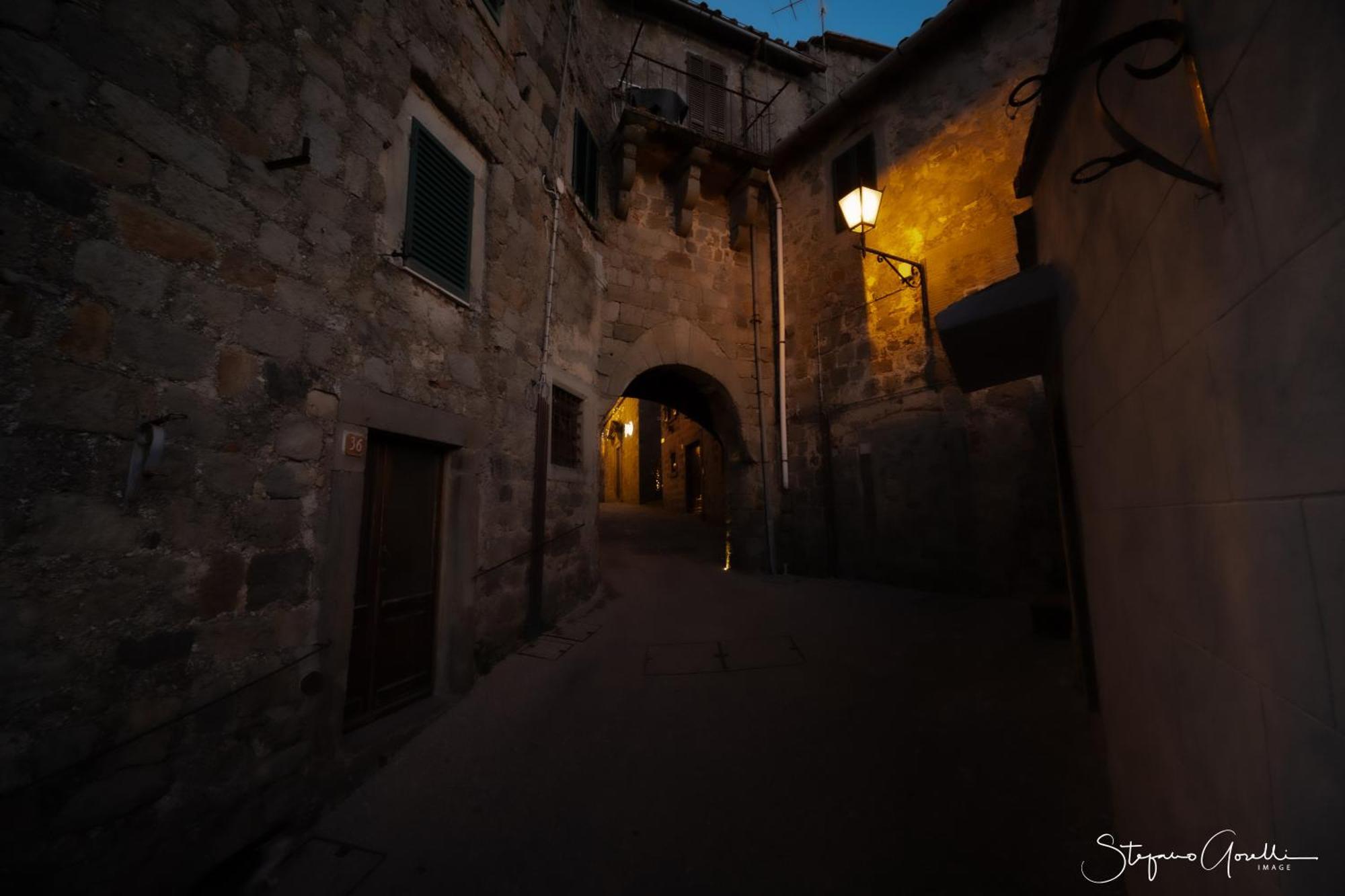 Apartamento La Casa Del Puffo Santa Fiora Exterior foto